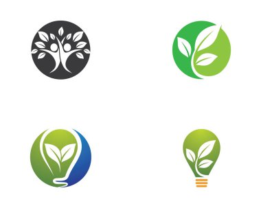 Ekoloji vektörü illüstrasyon tasarımı