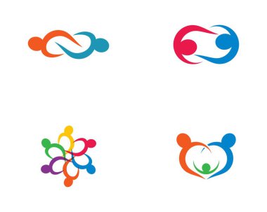 Takım çalışması vektör illüstrasyon tasarımı