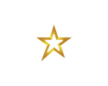 Yıldız vektör illüstrasyon tasarımı