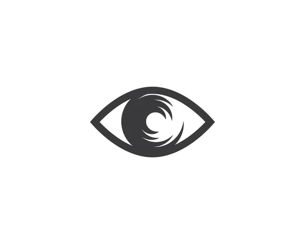 Eye Symbool Vector Pictogram Illustratie Ontwerp — Stockvector