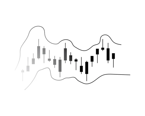 Forex Markt Vector Pictogram Illustratie — Stockvector