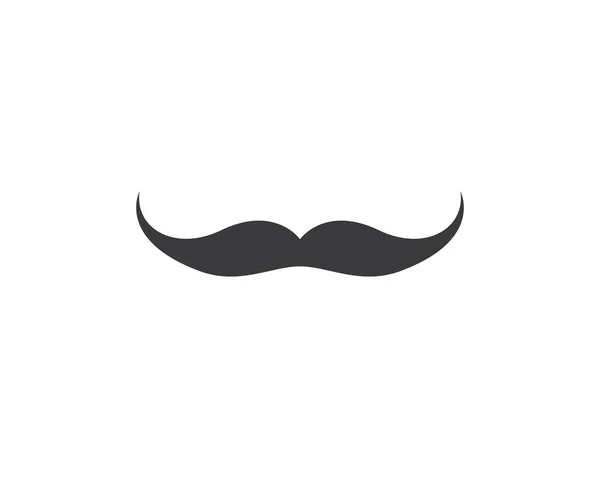 Mustache Ikon Vektor Illustration — Stock vektor