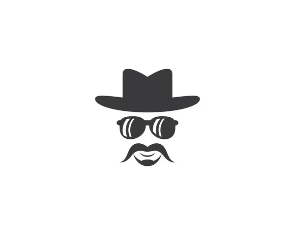 Chapeau Cowboy Symbole Vectoriel Icône Illustration — Image vectorielle