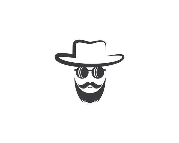 Chapeau Cowboy Symbole Vectoriel Icône Illustration — Image vectorielle