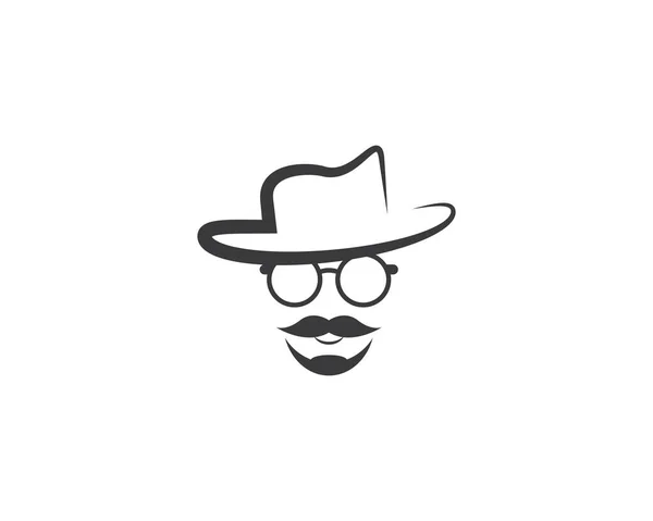 Chapeau Cowboy Symbole Vectoriel Icône Illustration — Image vectorielle