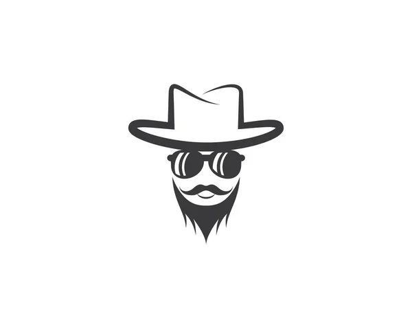 Cowboy Hut Symbol Vektor Symbol Illustration — Stockvektor