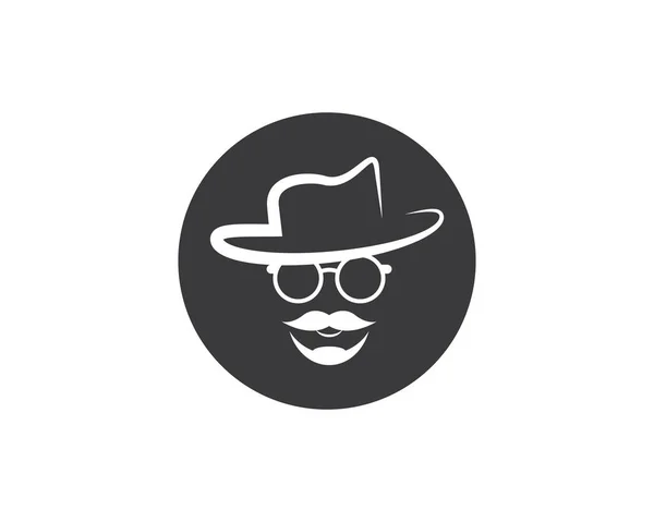 Chapeau Cowboy Symbole Vectoriel Icône Illustration — Image vectorielle