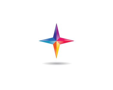 Yıldız vektör illüstrasyon tasarımı