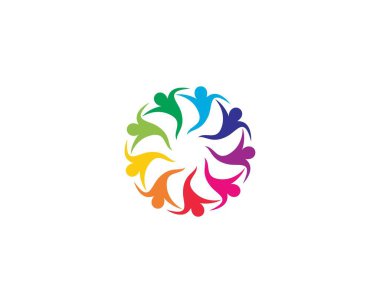 Topluluk vektörü illüstrasyon tasarımı