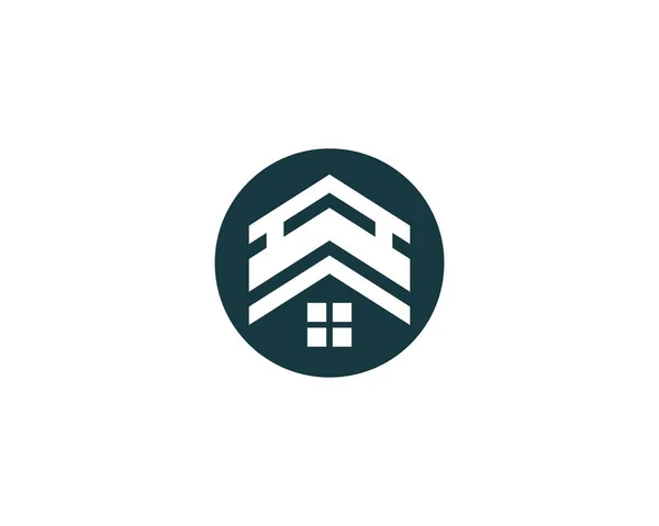 Haus Symbol Vektor Illustration Design — Stockvektor