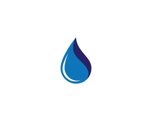 Water Drop Vector Icon Illustration — Stock Vector