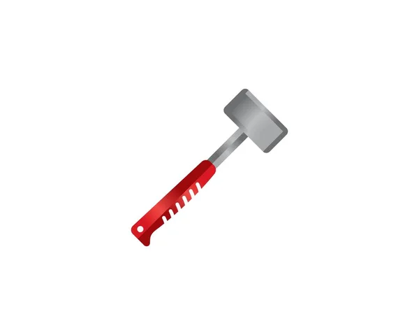 Hammer Symbol Vector Icon Illustration — Stock Vector