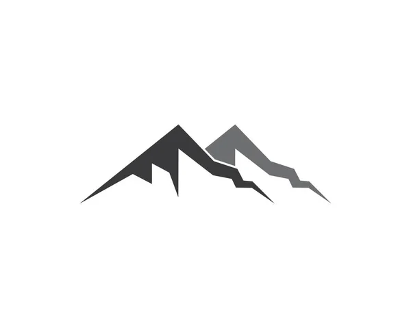 Mountain Vector Pictogram Illustratie Ontwerp — Stockvector