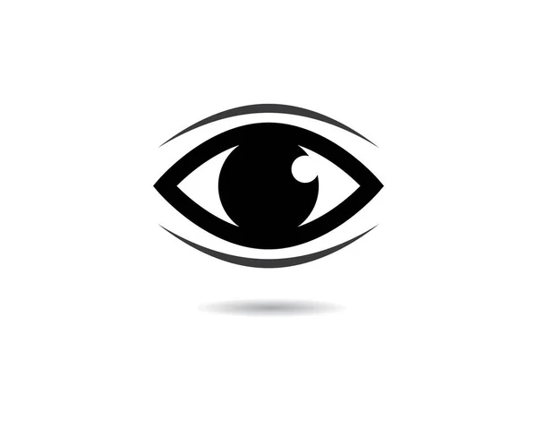 Markenidentität Corporate Eye Care Vektor Logo Design — Stockvektor