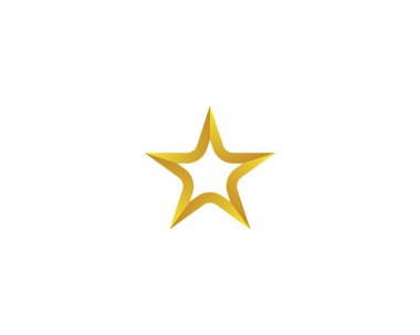 Yıldız vektör illüstrasyon tasarımı