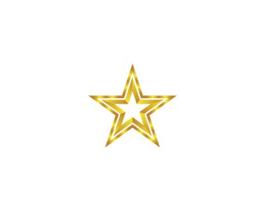 Yıldız vektör illüstrasyon tasarımı