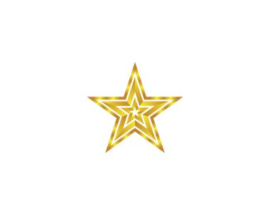 Yıldız vektör illüstrasyon tasarımı