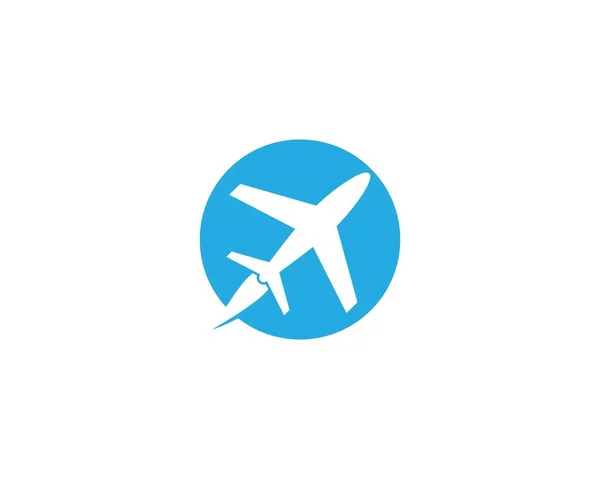 Airplane Symbol Vector Icon Illustration — Stock Vector