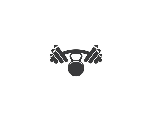 Diseño Ilustración Símbolo Fitness — Vector de stock