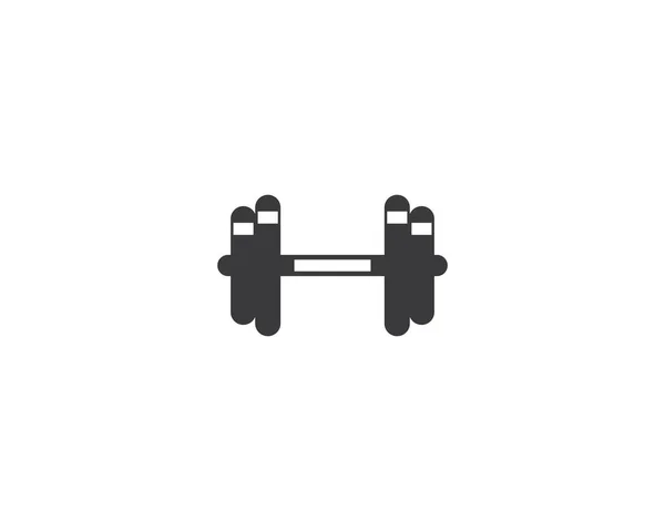 Diseño Ilustración Símbolo Fitness — Vector de stock