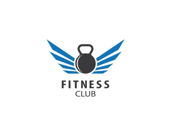 Diseño Ilustración Símbolo Fitness — Vector de stock