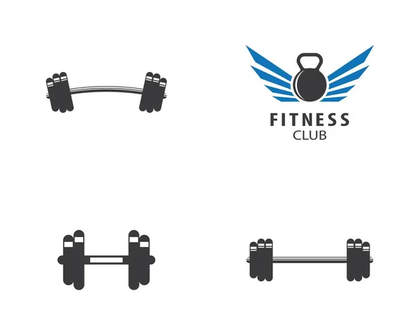 Diseño Ilustración Símbolo Fitness — Vector de stock