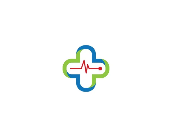 Medical Cross Vector Icon Illustration Design — Stock Vector