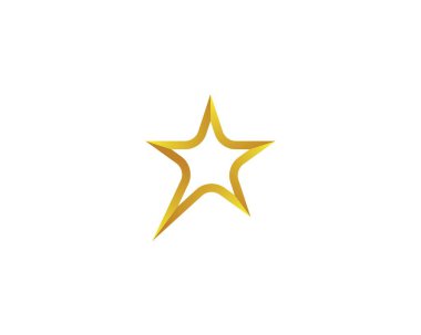 Yıldız vektör illüstrasyon tasarımı