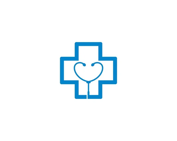 Diseño Ilustración Icono Vector Cruzado Médico — Vector de stock