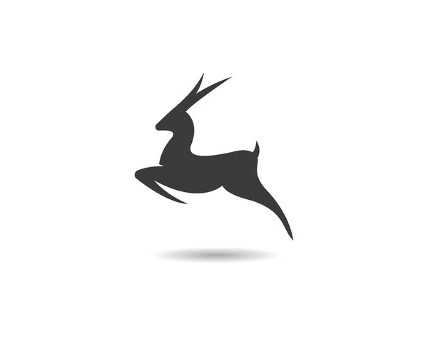 Illustrationsdesign Für Hirschsymbole — Stockvektor