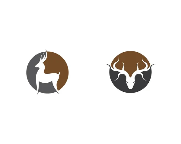 Illustration Symbole Cerf — Image vectorielle