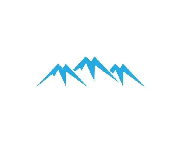 Mountain Vector Pictogram Illustratie Ontwerp — Stockvector