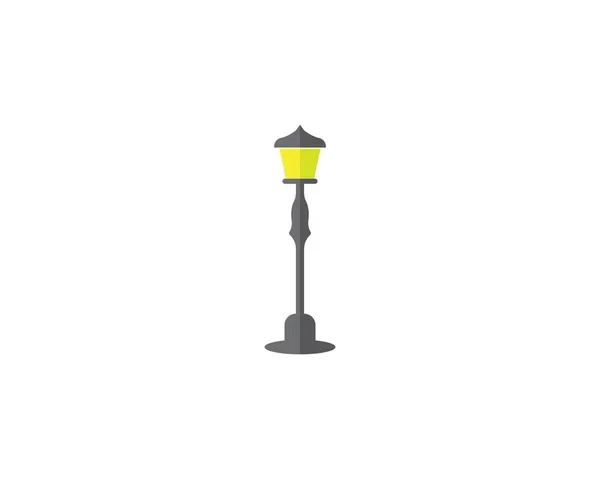 Lamp Garden Symbol Illustration Design — Stock Vector