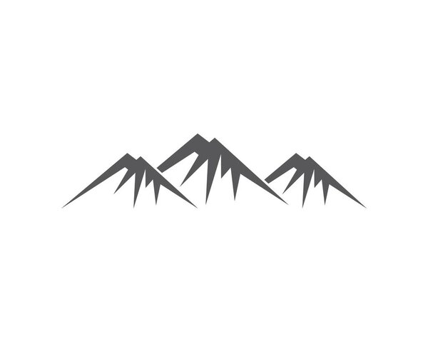 Mountain logo images illustration design