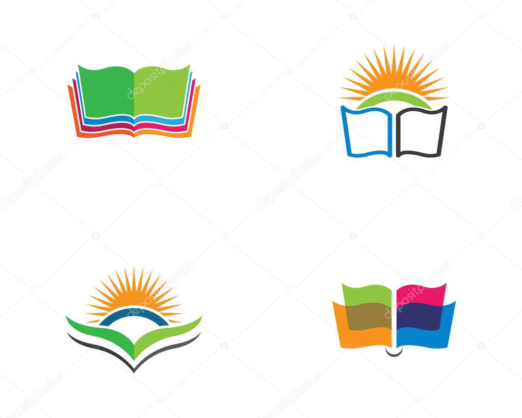 Book vector symbol icon illustration design