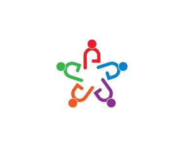 Topluluk vektörü illüstrasyon tasarımı