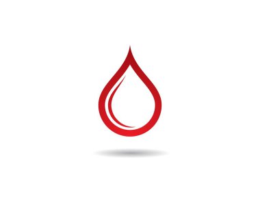 Kan vektörü resimleme tasarımı