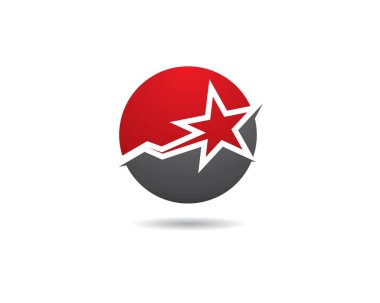 Yıldız vektör illüstrasyon tasarımı