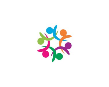 Topluluk vektörü illüstrasyon tasarımı