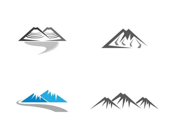 Illustration Icône Vectorielle Montagne — Image vectorielle