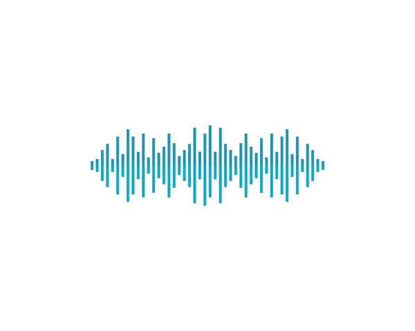 Дизайн Иконок Вектора Звуковых Волн — стоковый вектор
