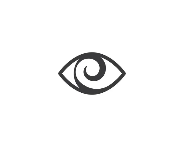 Конструкция Векторной Иконки Глаза — стоковый вектор