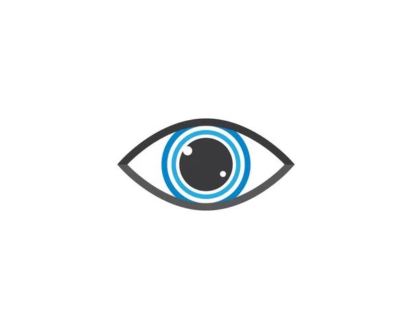 Design Ilustração Ícone Vetor Símbolo Olho —  Vetores de Stock