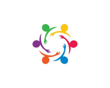 Topluluk vektörü illüstrasyon tasarımı