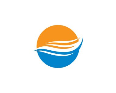 Yaz sembolü vektör illüstrasyonu