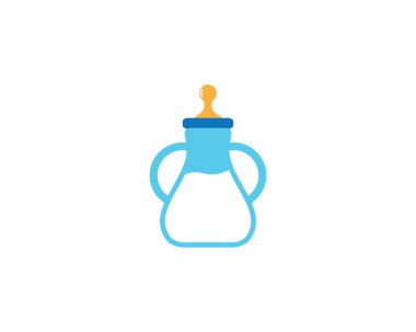 Bebek süt şişesi vektör gösterimi