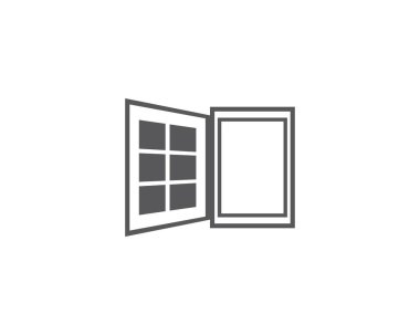 Pencere vektör illüstrasyon tasarımı