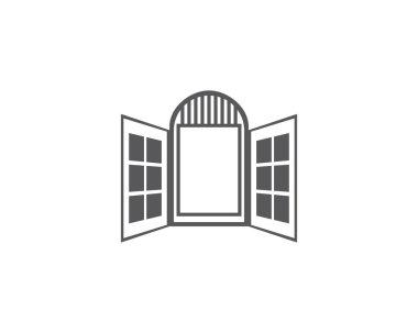 Pencere vektör illüstrasyon tasarımı