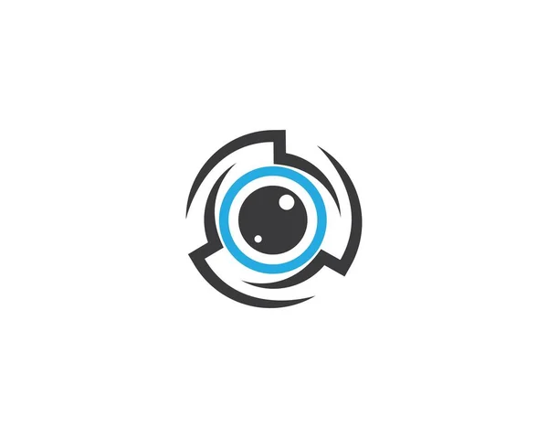 Oko Symbol Wektor Ikona Ilustracja Projekt — Wektor stockowy