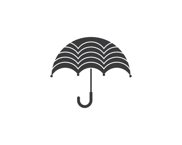 Umbrella Symbol Vector Icon Illustration — Stock Vector